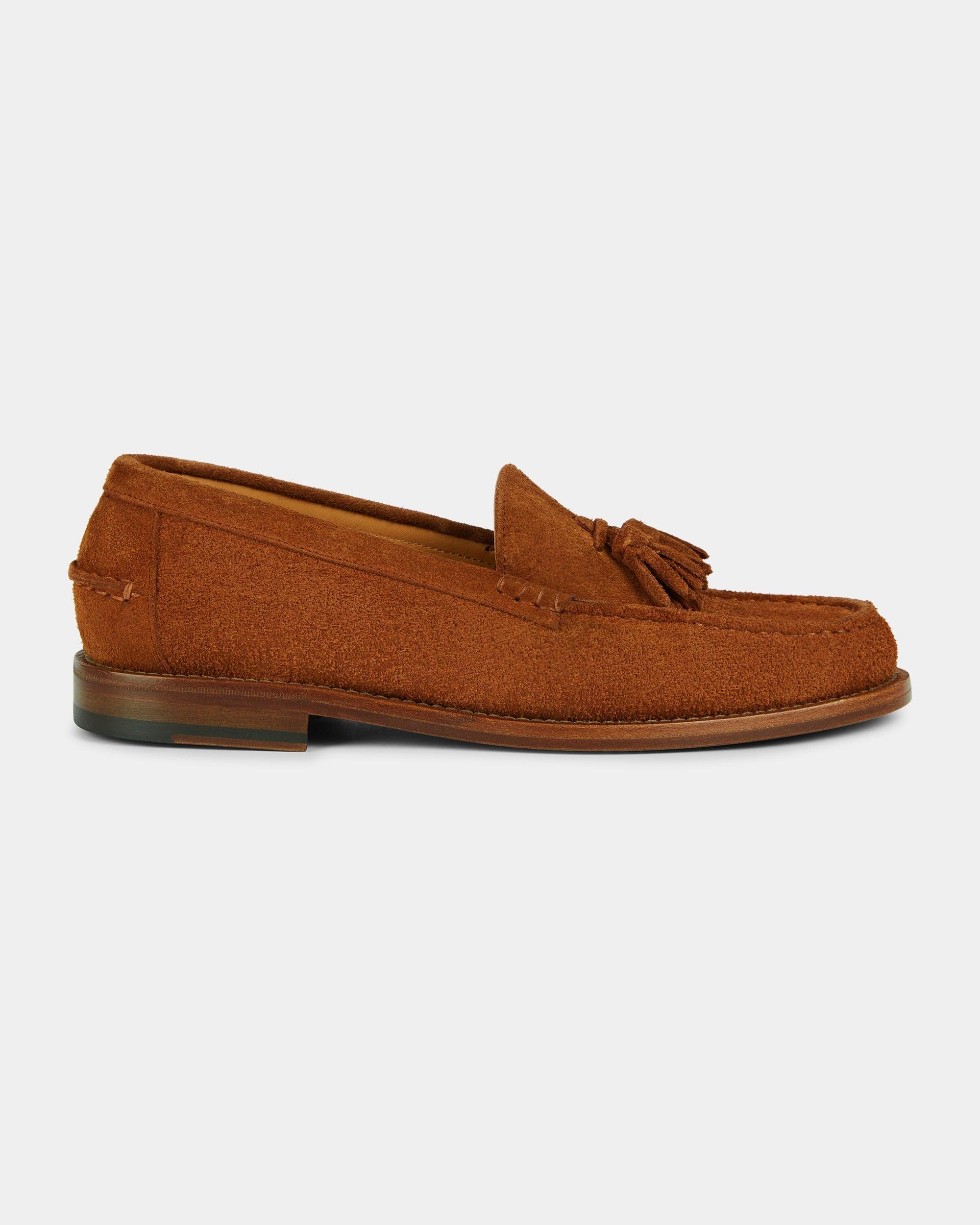 Mocassim Loafer em Camurça Marrom - Outlier