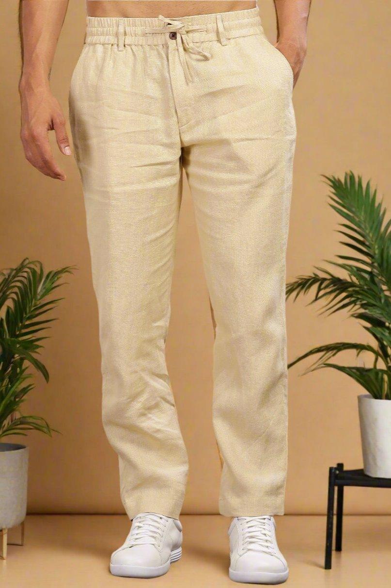 Calça de Linho Elegante e Leve - Outlier