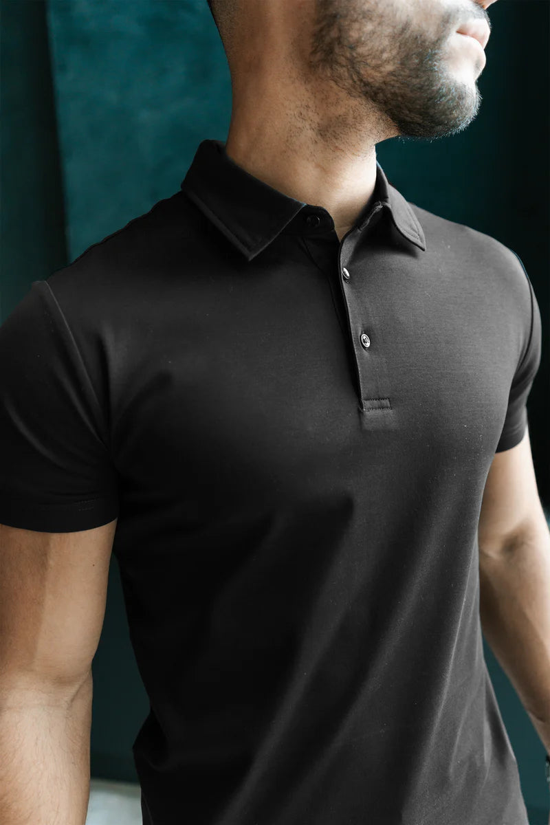 Camisa Polo de Luxo - 100% Algodão