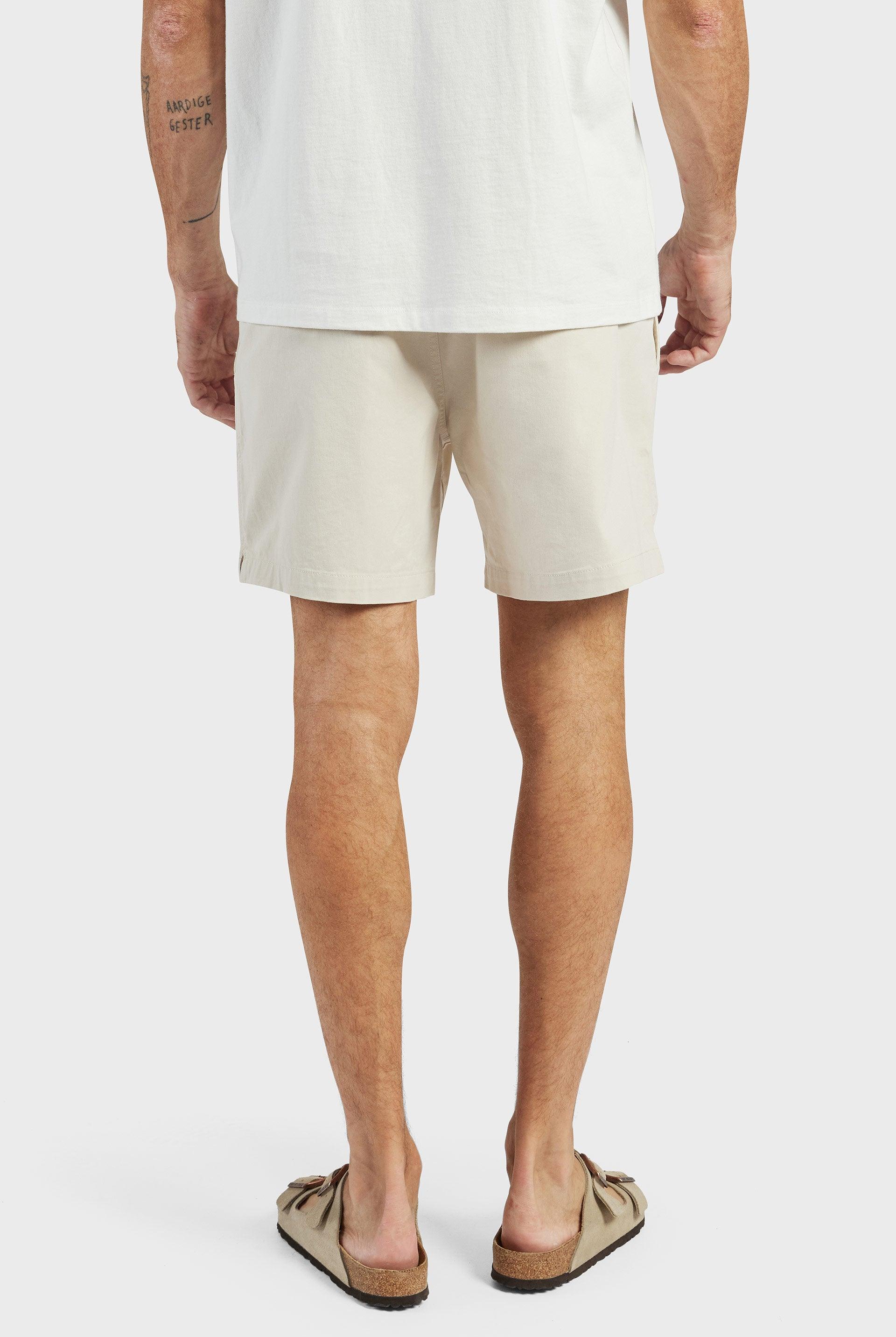 Short de Linho Leve e Elegante Off White - Outlier