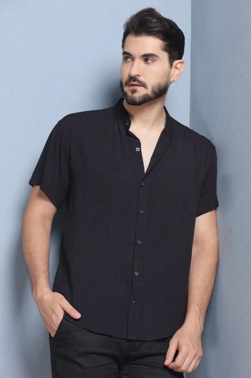 Camisa de Linho Manga Curta Leve e Estilosa - Outlier